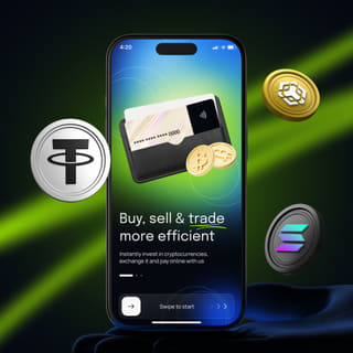 Mobile device displaying the Haveningry trading platform