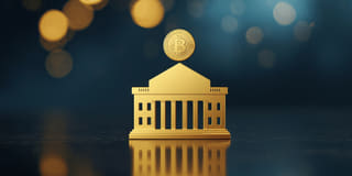News-style graphic covering institutional demand for crypto ETFs