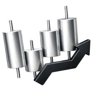 3D candlestick chart trading icon displayed on the Haveningry about page