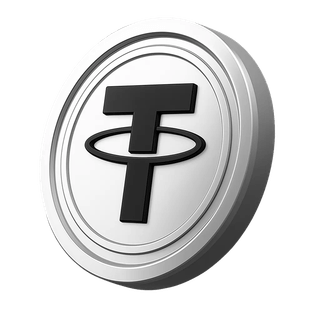 USDT Tether coin displayed within the account information section